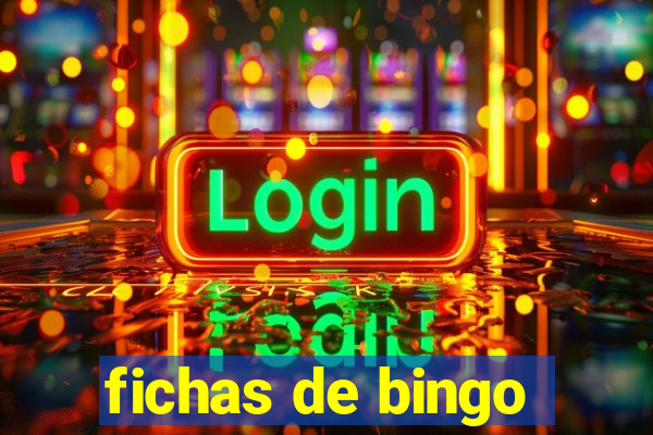 fichas de bingo