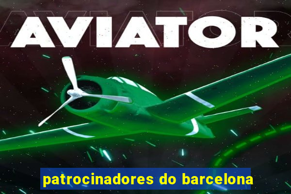 patrocinadores do barcelona