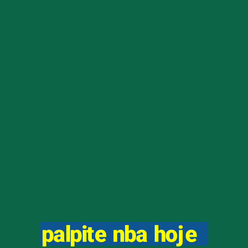 palpite nba hoje