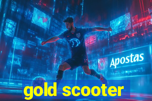 gold scooter