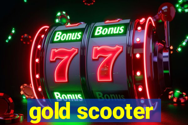 gold scooter