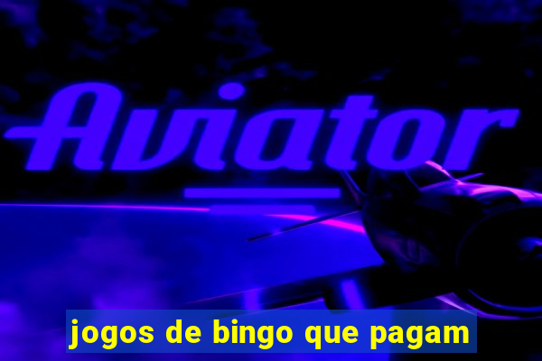 jogos de bingo que pagam