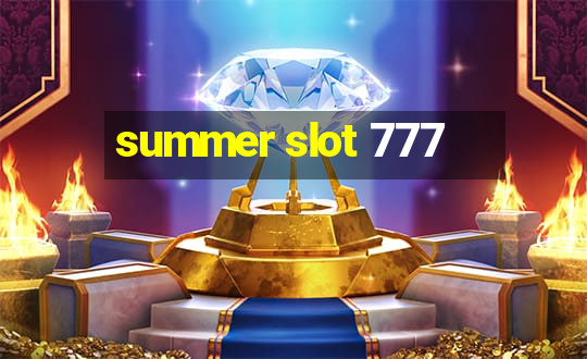 summer slot 777