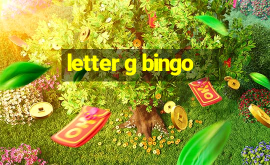 letter g bingo