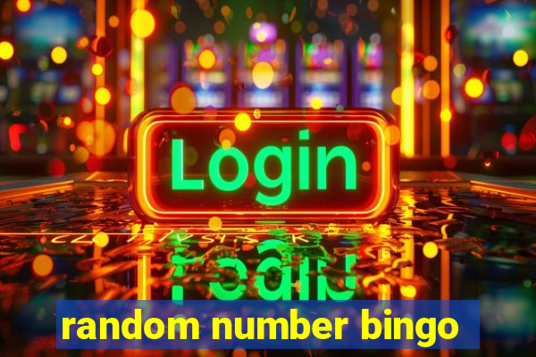 random number bingo