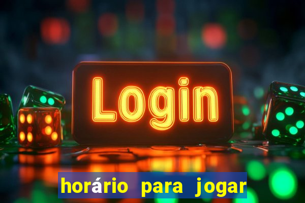 horário para jogar no rabbit