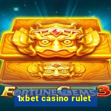 1xbet casino rulet