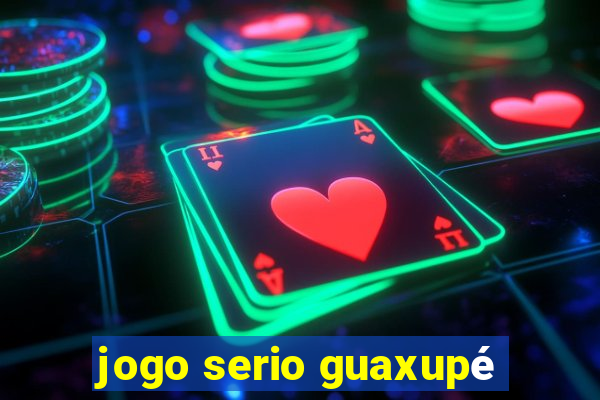 jogo serio guaxupé