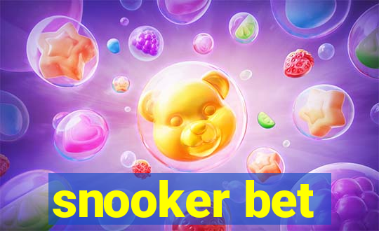 snooker bet