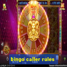 bingo caller rules