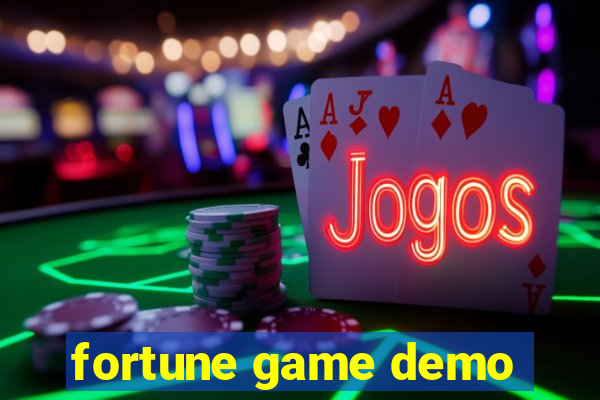 fortune game demo