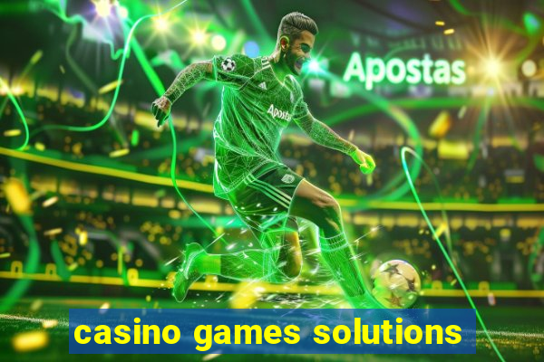 casino games solutions