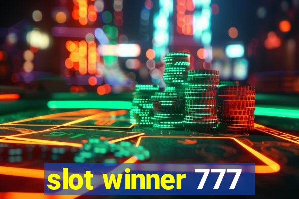 slot winner 777