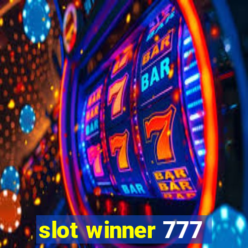 slot winner 777