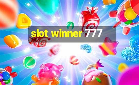 slot winner 777