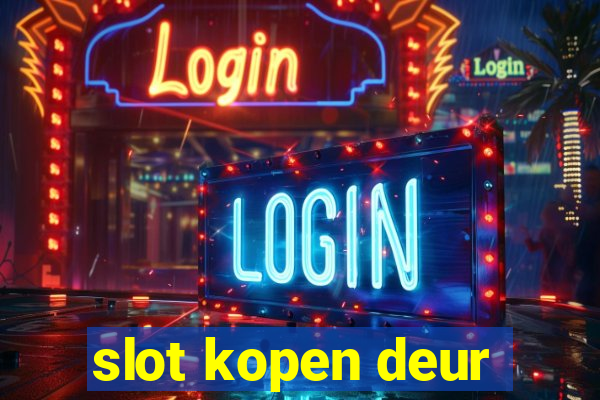 slot kopen deur