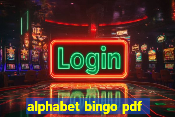 alphabet bingo pdf