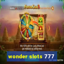 wonder slots 777