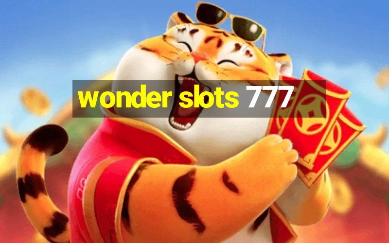 wonder slots 777