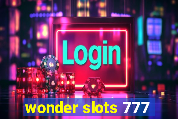 wonder slots 777