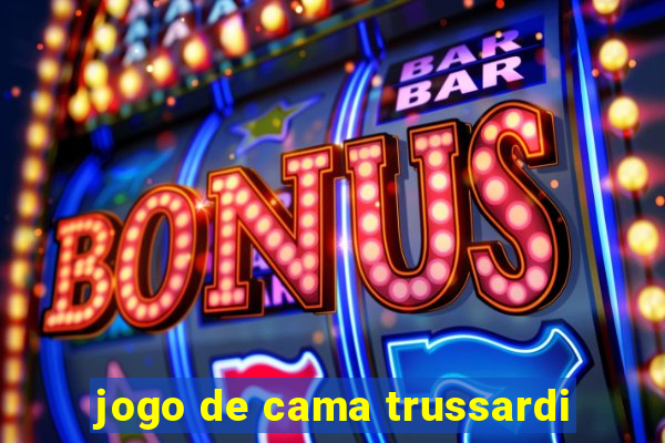 jogo de cama trussardi