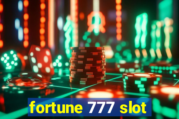 fortune 777 slot