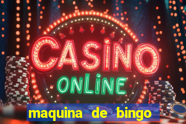 maquina de bingo show ball