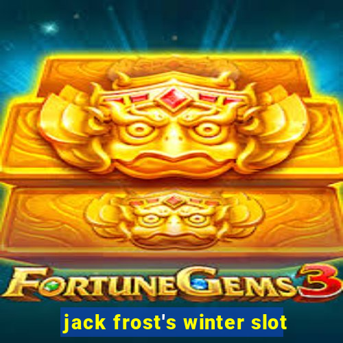 jack frost's winter slot