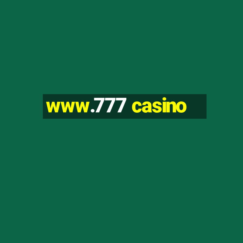 www.777 casino