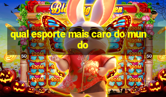 qual esporte mais caro do mundo