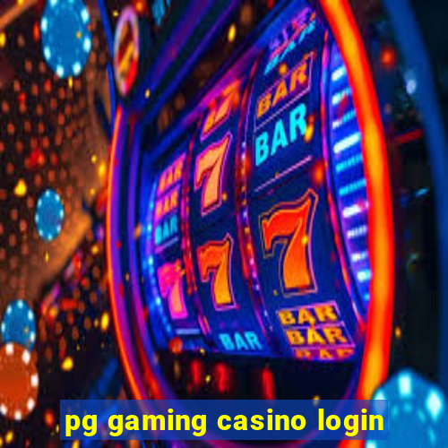 pg gaming casino login