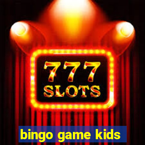 bingo game kids