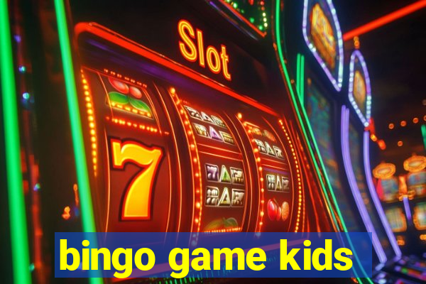 bingo game kids