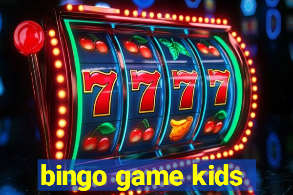 bingo game kids