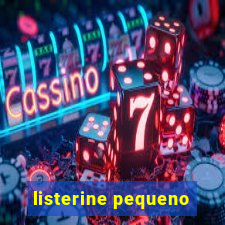 listerine pequeno