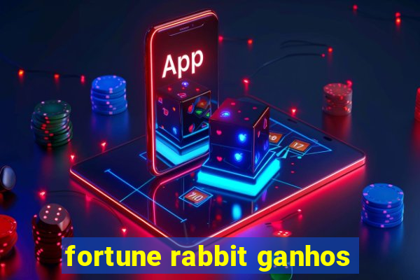 fortune rabbit ganhos