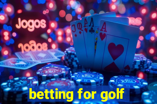 betting for golf