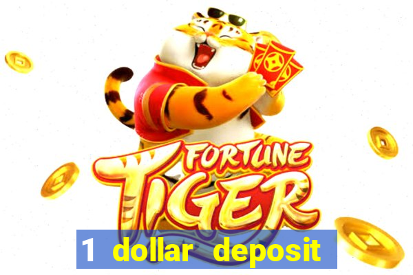 1 dollar deposit casino usa