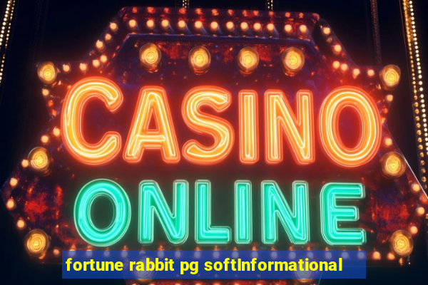 fortune rabbit pg softInformational