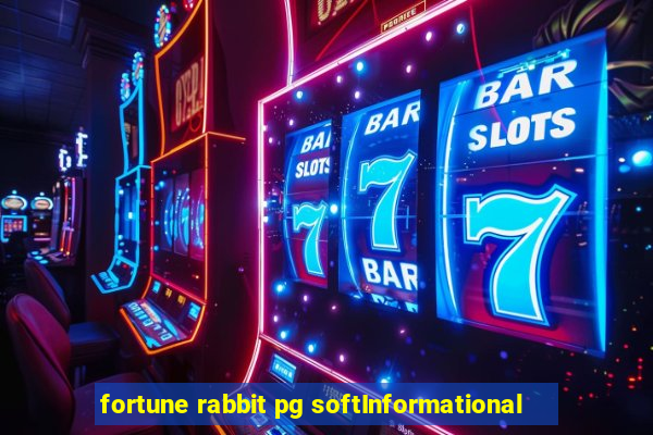 fortune rabbit pg softInformational