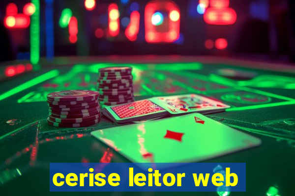 cerise leitor web