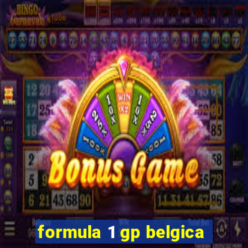 formula 1 gp belgica