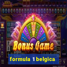 formula 1 belgica