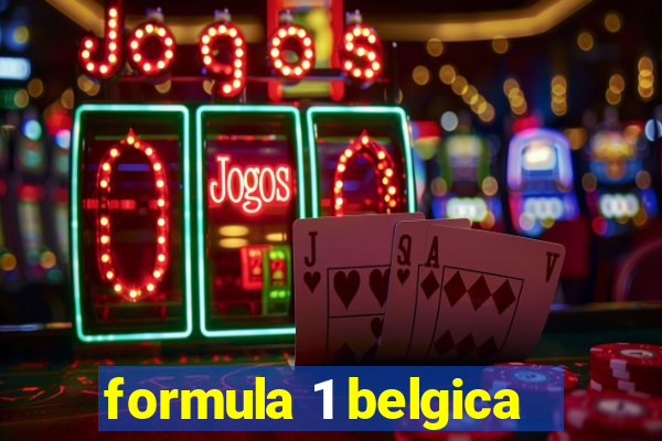 formula 1 belgica