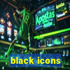 black icons