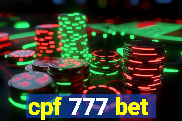 cpf 777 bet