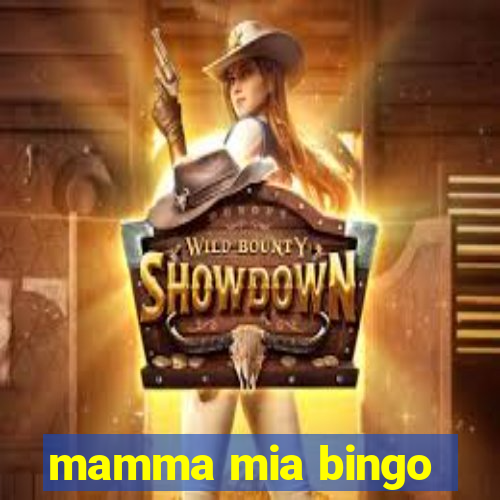 mamma mia bingo