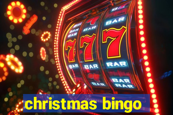 christmas bingo