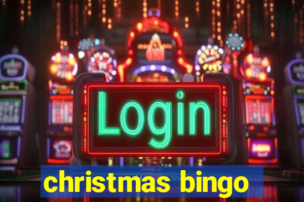 christmas bingo