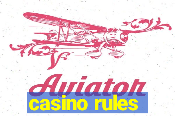 casino rules